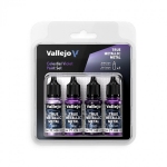 Vallejo 77262 - Farb-Set, TMM Celestial Violet (4 x 18 ml)